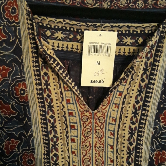 Lucky Brand Boho Top - Picture 3 of 7